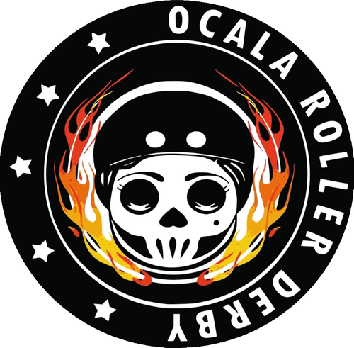 Ocala Roller Derby logo