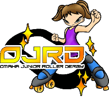 Omaha Junior Roller Derby logo