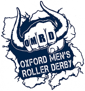 Oxford Men's Roller Derby logo