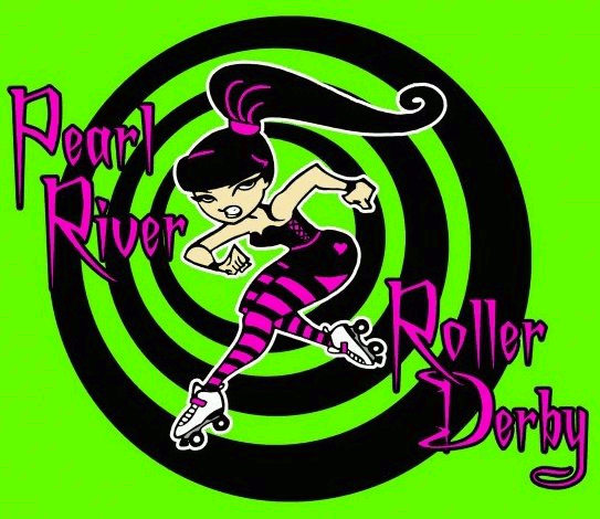 Pearl River Roller Derby logo