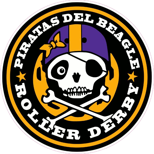 Piratas del Beagle Roller Derby logo