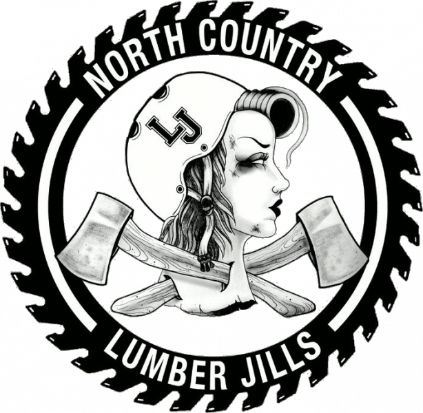 Plattsburgh Roller Derby logo