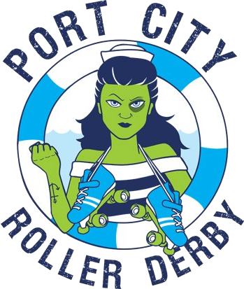 Port City Roller Derby logo