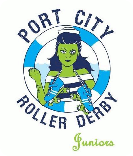 Port City Roller Derby Juniors logo