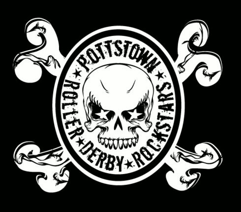 Rockstar Roller Derby logo