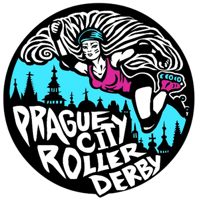 Prague City Roller Derby logo