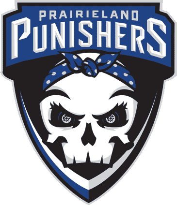 Prairieland Punishers Roller Derby logo