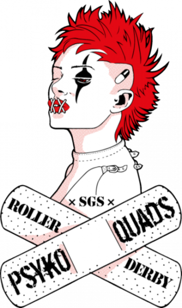 Psyko'Quads SGS Roller Derby logo