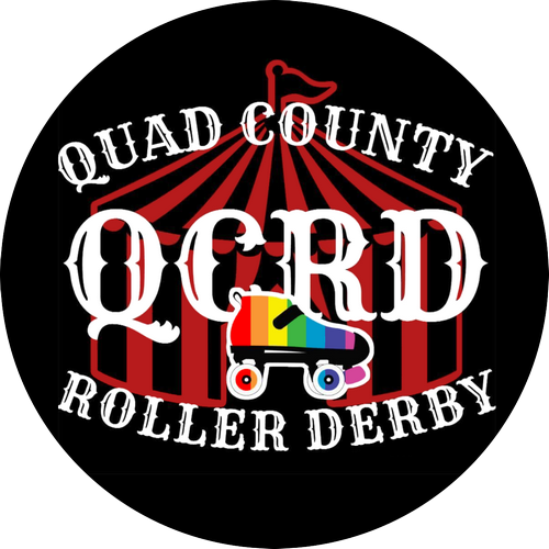 Quad County Roller Derby logo