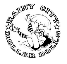 Rainy City Roller Dolls logo