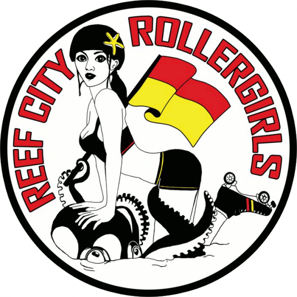 Reef City Rollergirls logo
