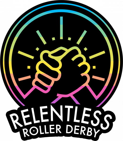 Relentless Roller Derby logo