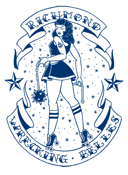 Richmond Wrecking Belles logo