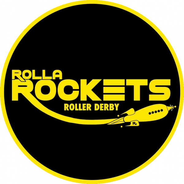 Rolla Rockets Roller Derby logo