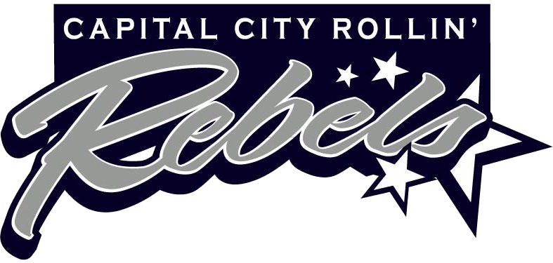 Capital City Rollin' Rebels logo