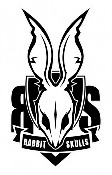 Rabbit Skulls Roller Derby Avignon logo