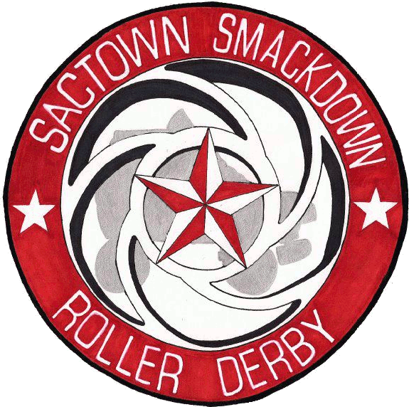 Sactown Smackdown Roller Derby logo
