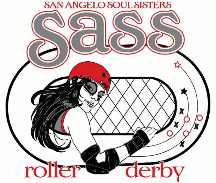 San Angelo Soul Sisters Roller Derby League logo