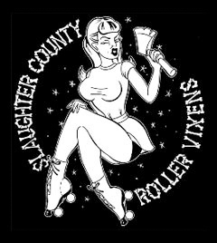 Slaughter County Roller Vixens logo