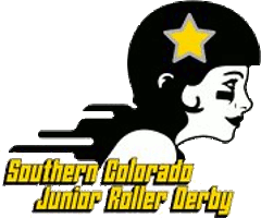 Southern Colorado Junior Roller Derby logo