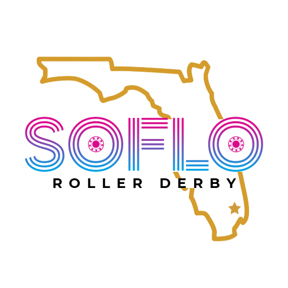 SoFlo Roller Derby logo