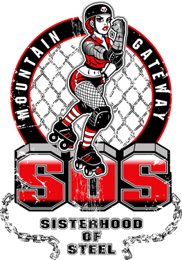 Mountain Gateway Roller Derby logo