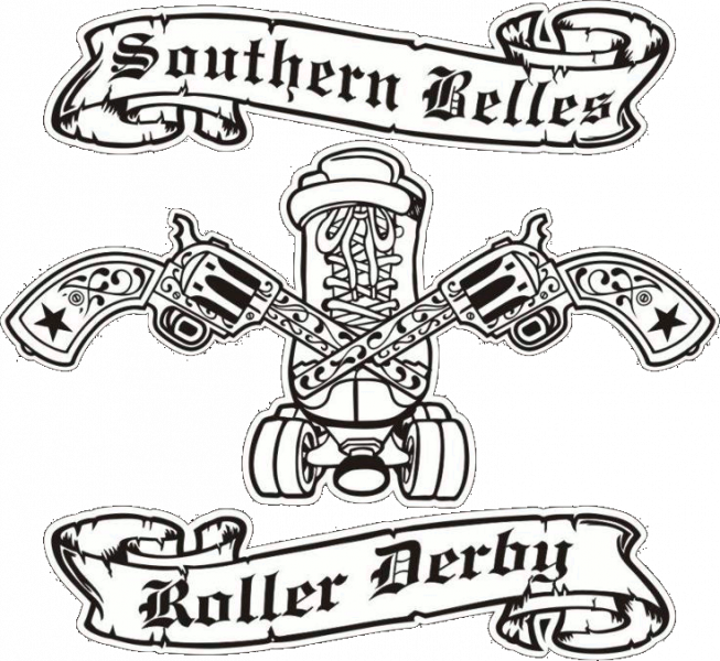 Southern Belles Roller Derby logo