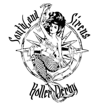 Southland Sirens Roller Derby logo