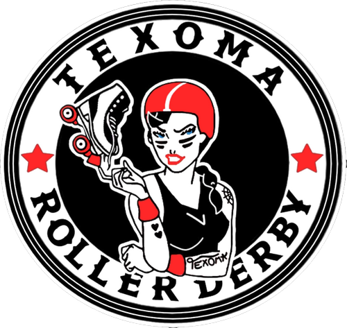 Texoma Roller Derby logo