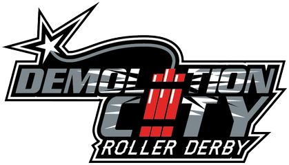 Demolition City Roller Derby logo