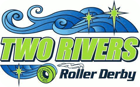Two Rivers Roller Derby logo
