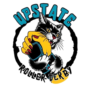 Upstate Roller Derby logo