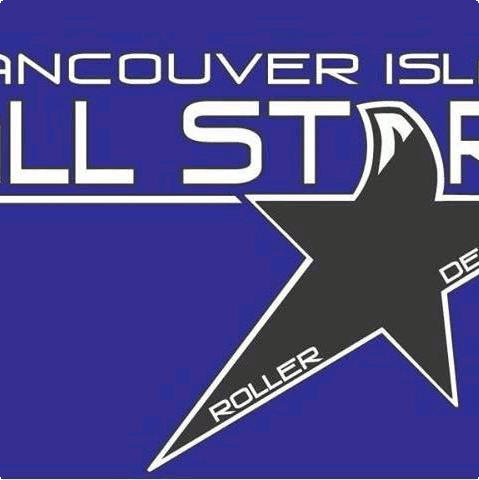 Vancouver Island All Stars Roller Derby logo