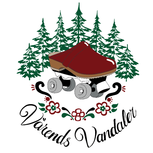 Växjö Roller Derby logo