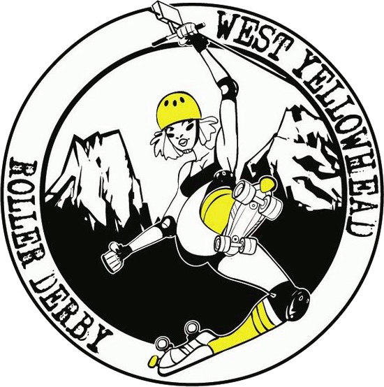 West Yellowhead Roller Derby logo