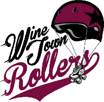 Wine Town Rollers logo