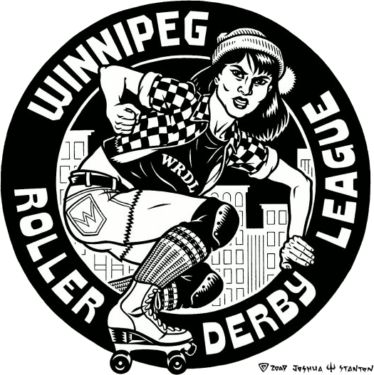 Winnipeg Roller Derby League logo
