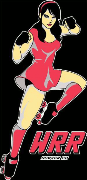 Wreckin' Roller Rebels logo