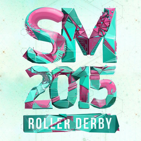 2015 Roller Derby SM-veckan logo