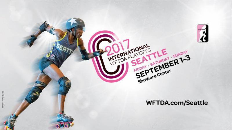 2017 WFTDA D1 Playoff 1 Seattle logo