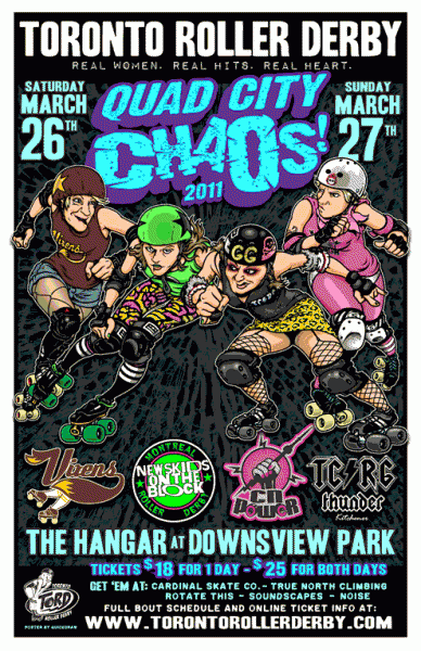 Quad City Chaos 2011 logo