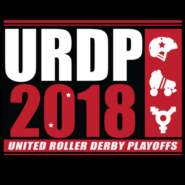 United Roller Derby Playoffs 2018 logo