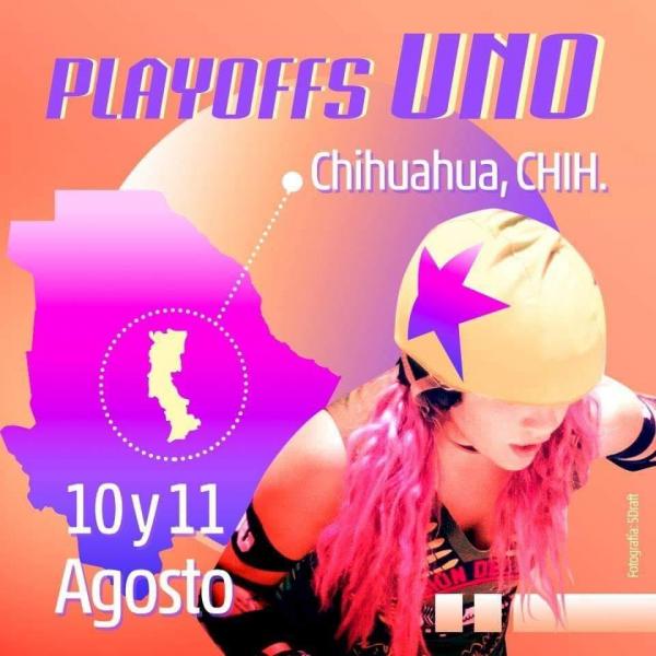 Nacional de Roller Derby México 2019 Playoffs 1 logo