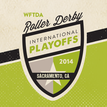 2014 WFTDA Division 1 Playoff #1 logo