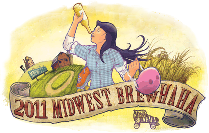 2011 Midwest Brewhaha logo