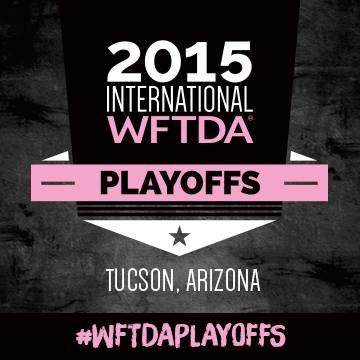 2015 WFTDA Division 1 Playoff 1 logo
