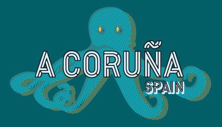 2018 WFTDA Playoff 1: A Coruña logo