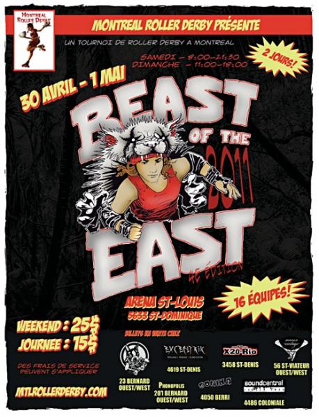 2011 Beast of the East logo
