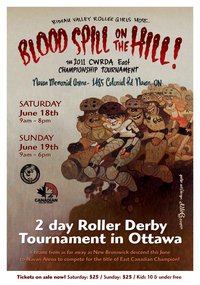 Bloodspill on the Hill logo