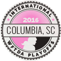 2016 WFTDA Division 1 Playoff 2 Columbia logo